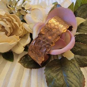 Hammered Copper Bracelet